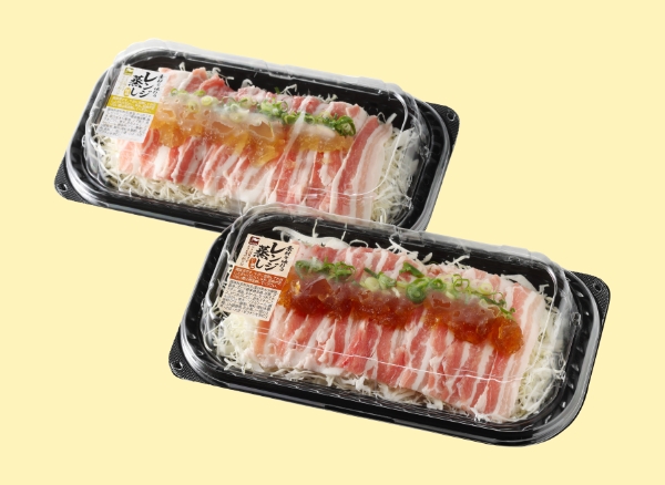 イメージ画像:（レンジアップ）豚バラとキャベツの蒸ししゃぶ